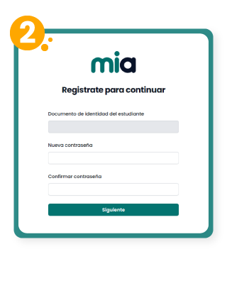 Paso 2: Crea tu contraseña