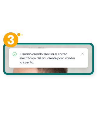 Paso 3: Valida tu cuenta